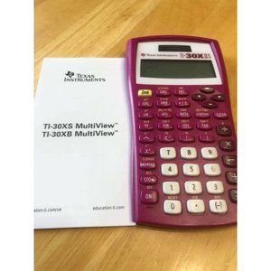 Pink Texas Instruments Ti-30x‎ IIS Ti30xiis Calculator Scientific School Ti30x2s